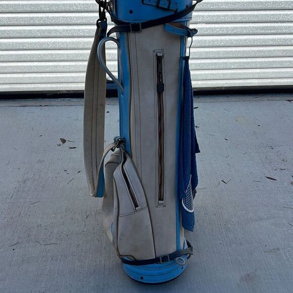Finesse vintage pro only MacGregor retro golf bag with walking stand - Picture 2 of 8